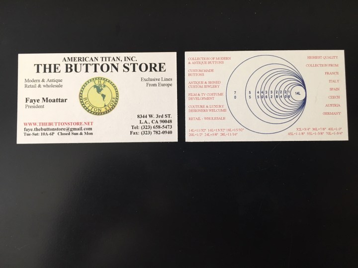 Button Shop card