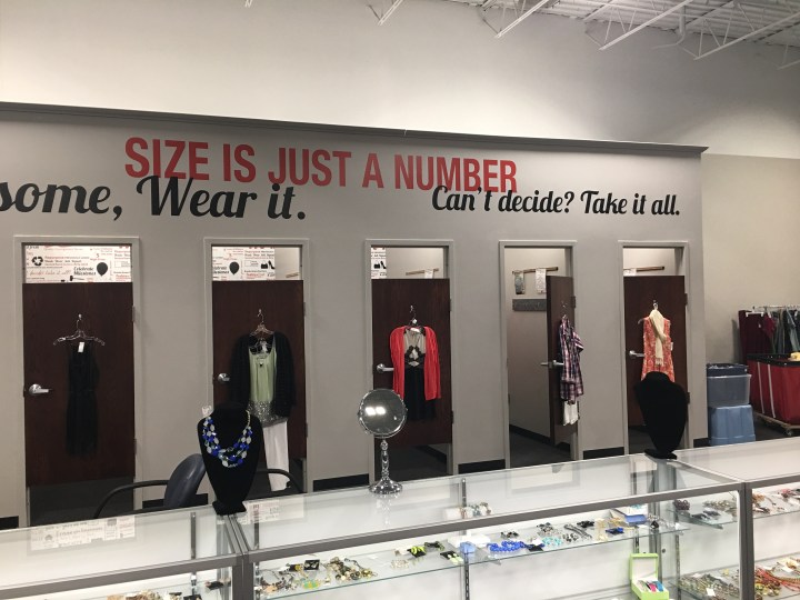 Stuff dressing rooms