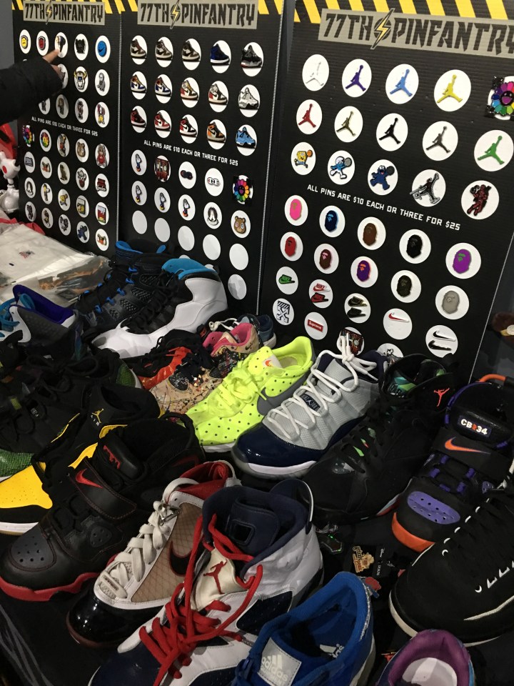 sneaker array